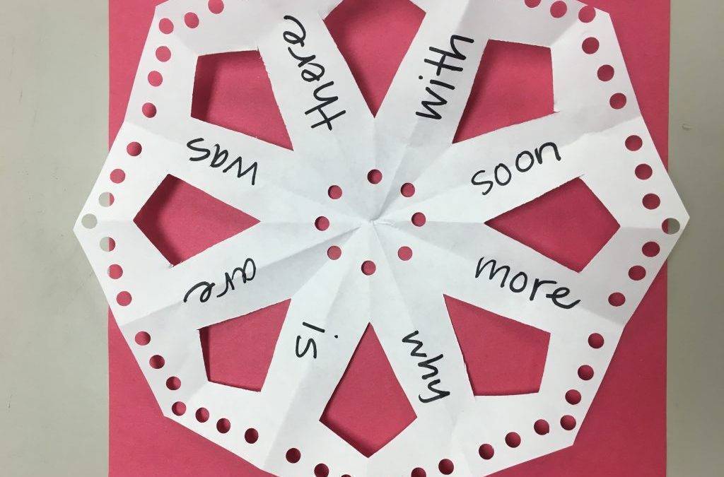 Sight Words Under the Christmas Tree