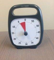 Work Time and Play Time Using a Visual Timer