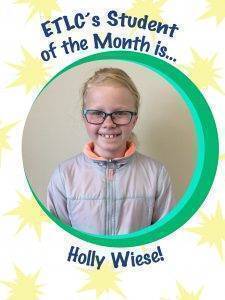 ETLC April Student of the Month: Coralville
