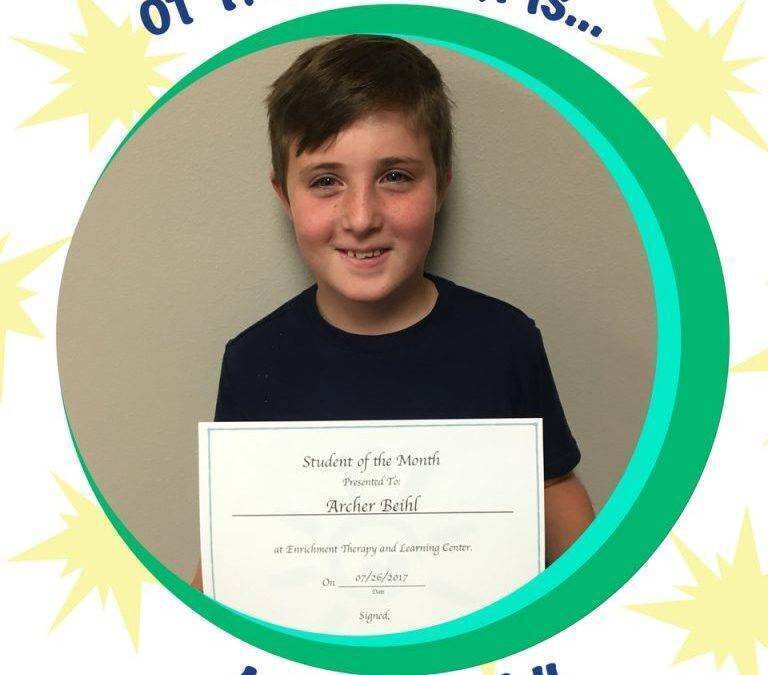 ETLC July Student of the Month: North Liberty
