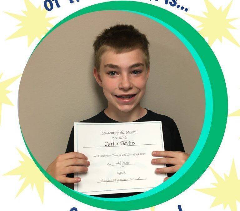 August ETLC Student of the Month: North Liberty