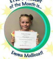 ETLC AUGUST STUDENT OF THE MONTH: NORTH LIBERTY