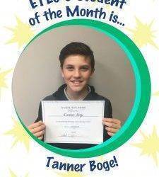 ETLC SEPTEMBER STUDENT OF THE MONTH: NORTH LIBERTY