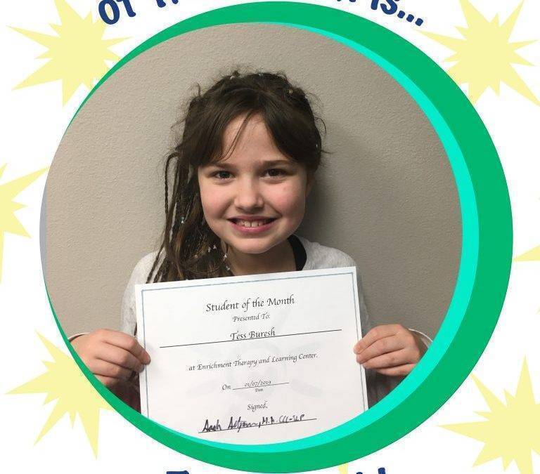 ETLC December Student of the Month: North Liberty