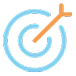 Target and arrow icon