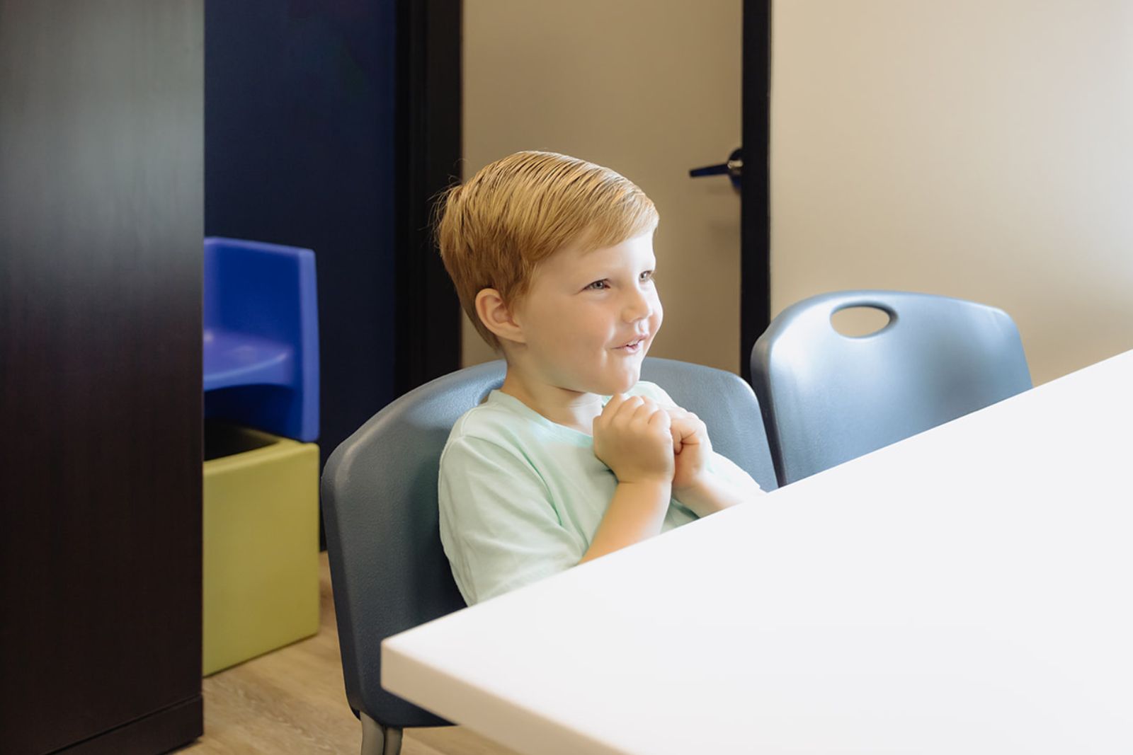 Child in Speech Therapy